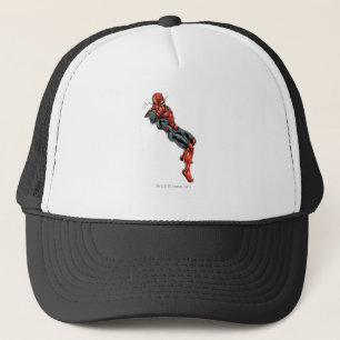 Gorra De Camionero Cuerpo rojo de la linterna - rabia que inclina 2