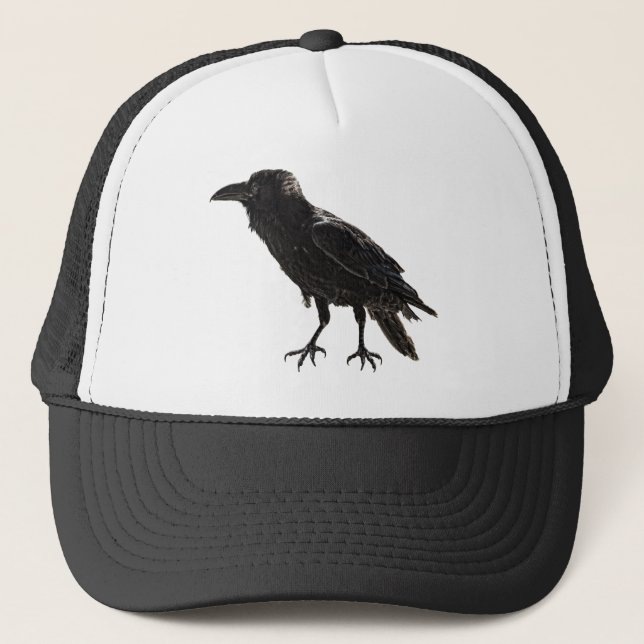 Gorra De Camionero Cuervo (Anverso)