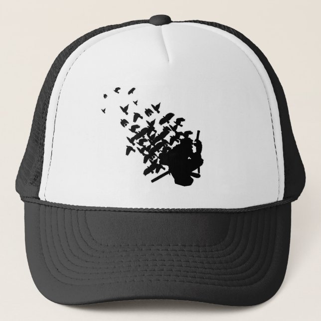 Gorra De Camionero Cuervo de Ninja 2 (Anverso)