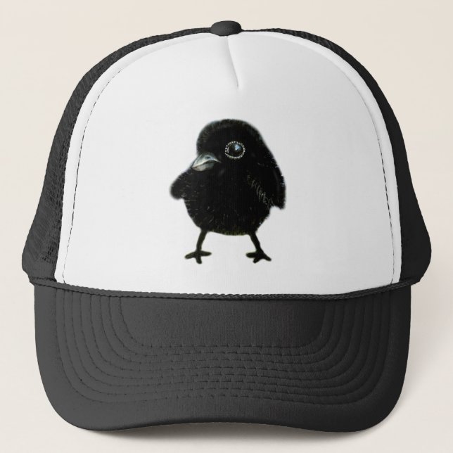 Gorra De Camionero Cuervo del bebé (Anverso)