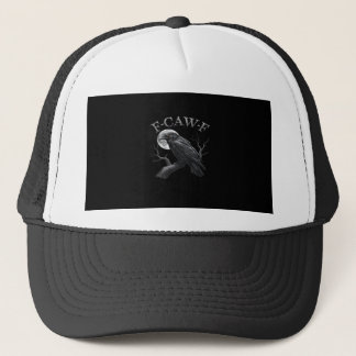 Gorra De Camionero Cuervo Divertido F-Caw-F Luna