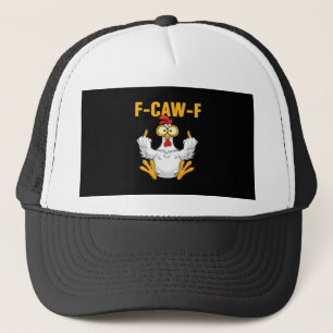 Gorra De Camionero Cuervo F-Caw-F Humor Divertido Gótico