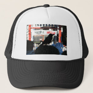 Gorra De Camionero Cuervo japonés