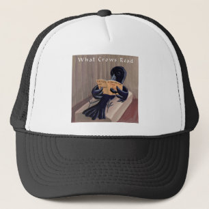 Gorra De Camionero Cuervo leyendo El Cuervo Divertido