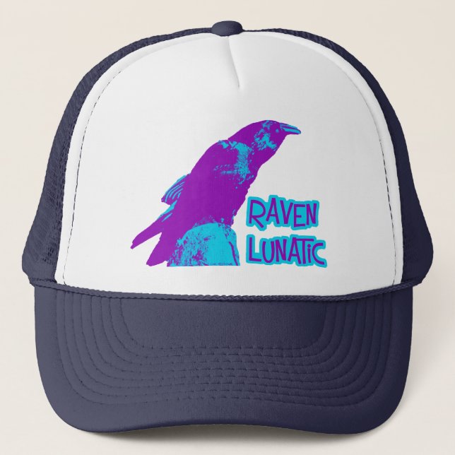 Gorra De Camionero Cuervo loco (Anverso)