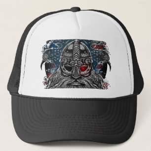 Gorra De Camionero Cuervos y espadas de Odín Mitología Vikinga bander