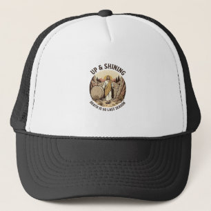 Gorra De Camionero Cueva de la Resurrección de Fe Divertida Grabado V