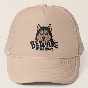 Gorra De Camionero Cuidado con el Husky - Poster de cine de horror vi