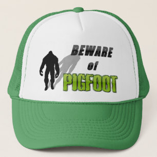 Gorra De Camionero Cuidado con PIGFOOT