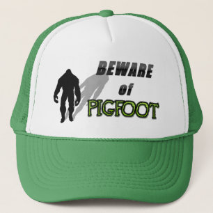 Gorra De Camionero Cuidado con PIGFOOT