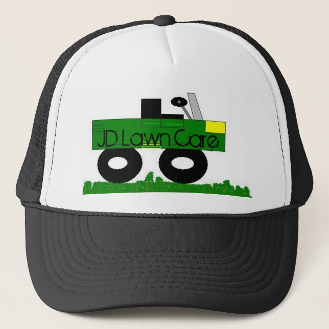 Gorra De Camionero Cuidado del césped de JD (Anverso)