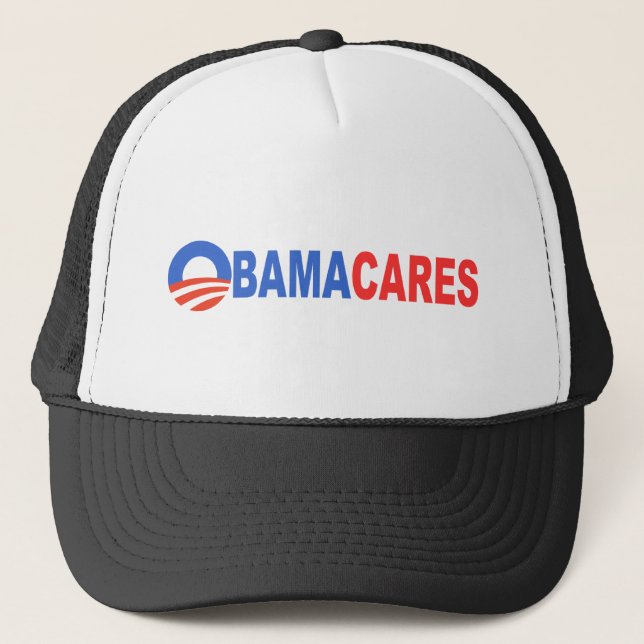 Gorra De Camionero Cuidados de Obama (Anverso)