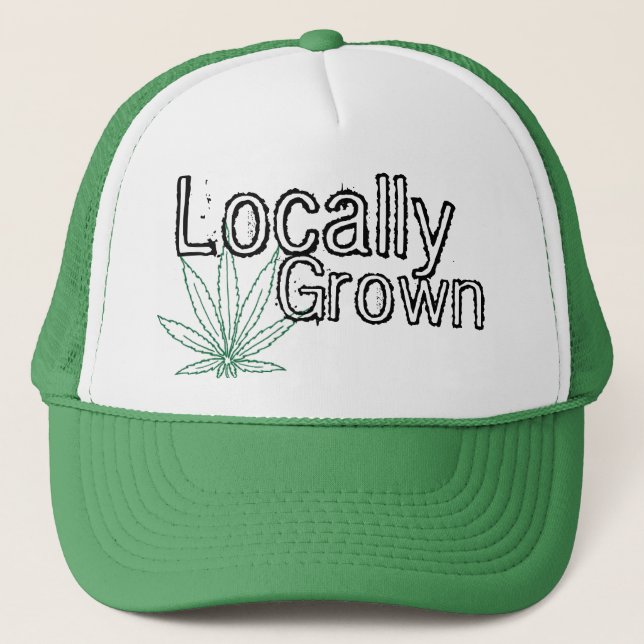Gorra De Camionero cultivado localmente (Anverso)