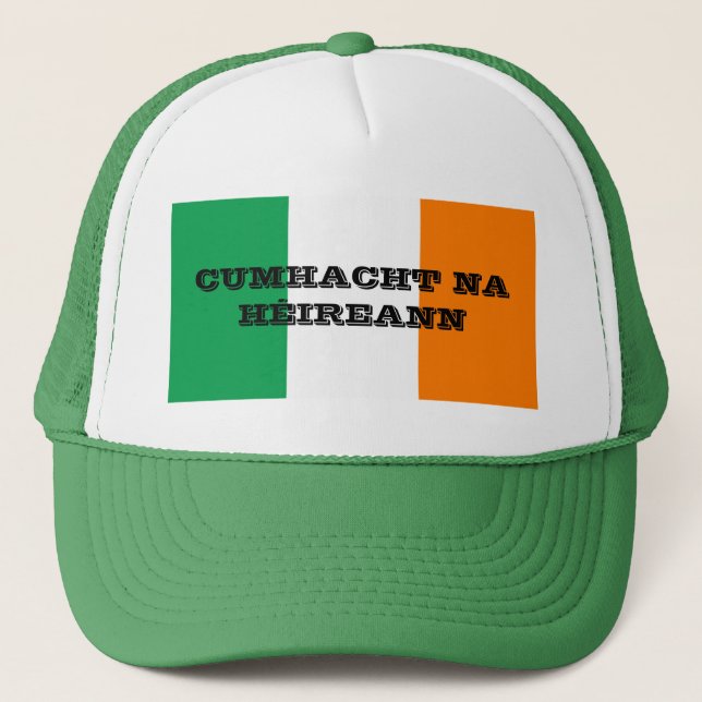 GORRA DE CAMIONERO CUMHACHT NA HÉIREANN (Anverso)