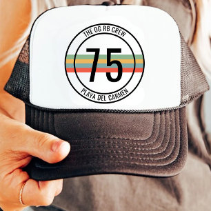 Gorra De Camionero Cumpleaños 15 20 30 40 50 60 personalizable