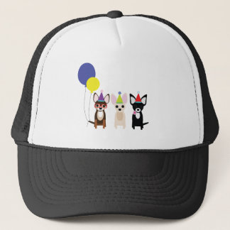 Gorra De Camionero cumpleaños-chihuahuas-stelieandco