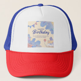 Gorra De Camionero cumpleaños feliz