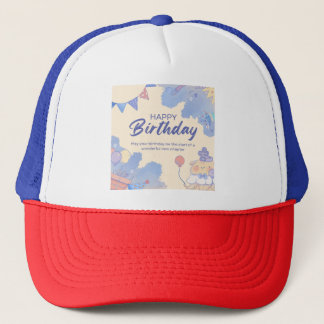 Gorra De Camionero cumpleaños feliz
