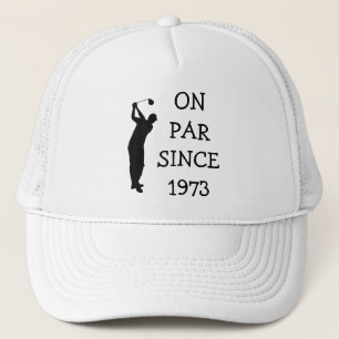 Gorra De Camionero Cumpleaños Golfer Funny 50 feliz papá Par