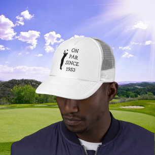 Gorra De Camionero Cumpleaños Golfer Funny 70th happy Dad Par