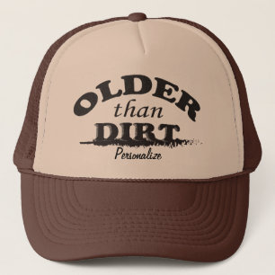 Gorra De Camionero Cumpleaños mayor que Dirt