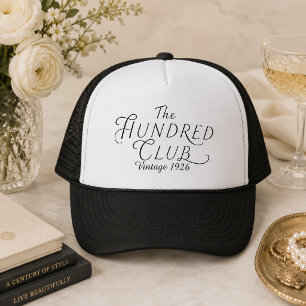 Gorra De Camionero Cumpleaños número 100 de The Hundred Club Vintage