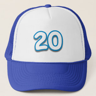 Gorra De Camionero Cumpleaños o aniversario de 20 años - añada el