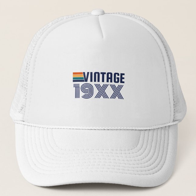 Gorra De Camionero Cumpleaños Personalizado (Anverso)