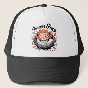 Gorra De Camionero Cupid: Forever Sleepy