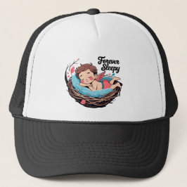 Gorra De Camionero Cupid: Forever Sleepy