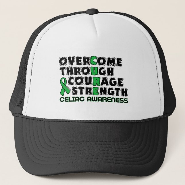 Gorra De Camionero CURE...Celiac (Anverso)