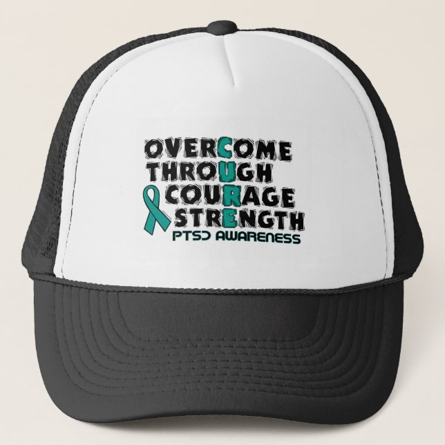 GORRA DE CAMIONERO CURE...PTSD (Anverso)