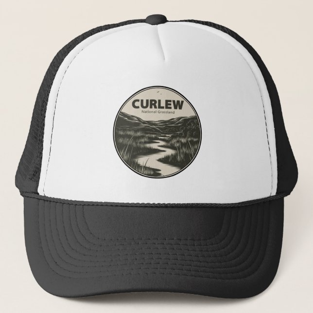 Gorra De Camionero Curlew National Grassland Idaho Stream (Anverso)