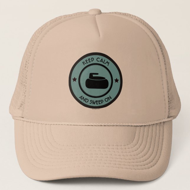 Gorra De Camionero Curling (Anverso)