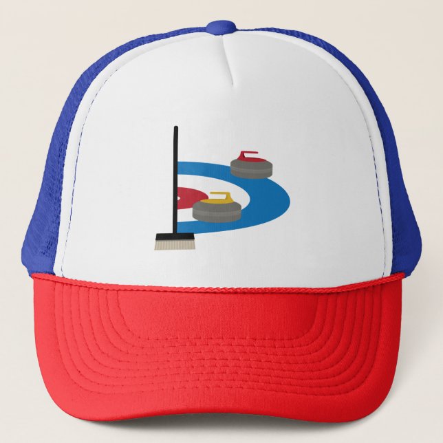 Gorra De Camionero Curling Sport (Anverso)