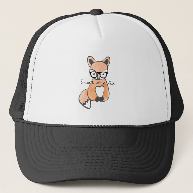 Gorra De Camionero Curte Smart Fox (Anverso)