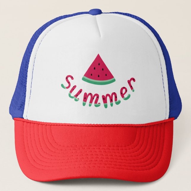 Gorra De Camionero Curte Watermelon Summer (Anverso)