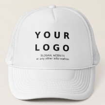 Custom Company Business Logo and Text Baseball