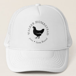 Gorra De Camionero Custom Farm Logo Business Promotional Trucker Hat