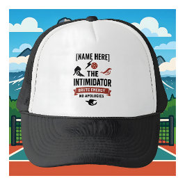 Gorra De Camionero Custom Name Pickleball Trucker Hat The Intimidator