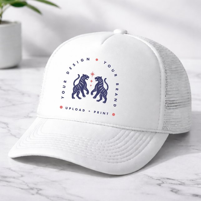Gorra De Camionero Custom Trucker Hat | Your Design Upload Cap (Upload your artwork and turn this hat into custom merch, team workwear, or a stylish gift)