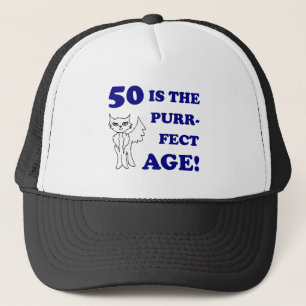 Gorra De Camionero Cute 50.º regalo de cumpleaños
