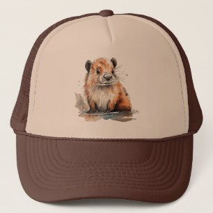 Gorra De Camionero Cute Beaver