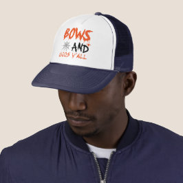 Gorra De Camionero Cute Bows Boos Y'all Halloween