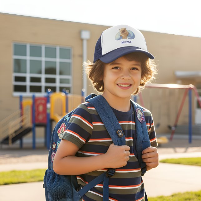 Gorra De Camionero Cute Capybara Design for Boys (Subido por el creador)