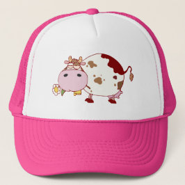 Gorra De Camionero Cute Cow Design Farm Life Bovinos Lover Regalo ani