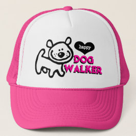 Gorra De Camionero Cute Dog Walking Service Dog Walker Business