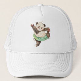 Gorra De Camionero Cute Funny Panda Ballerina Cap