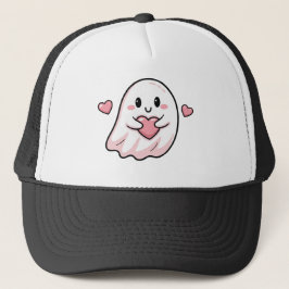Gorra De Camionero Cute ghost boo