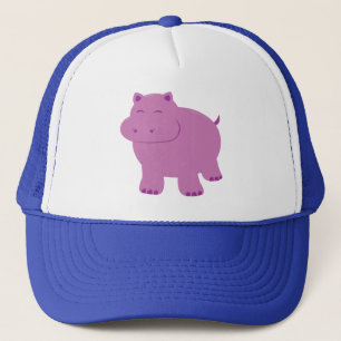 Gorra De Camionero Cute Hippo
